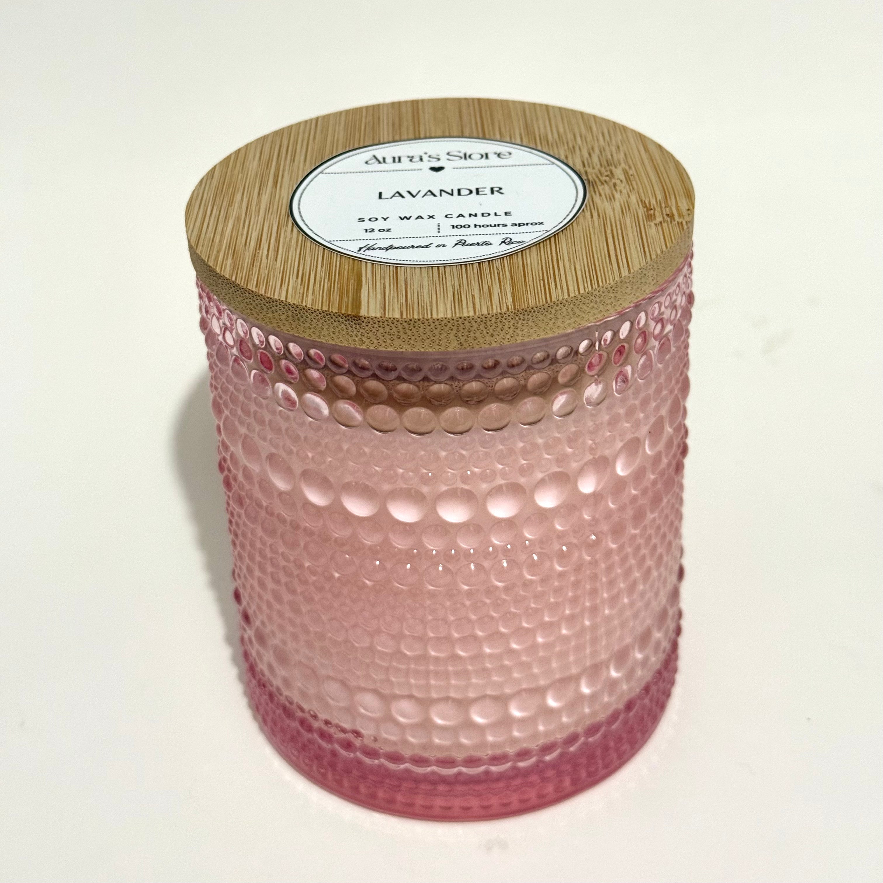 Lavanda 12 oz Soy Wax Candle