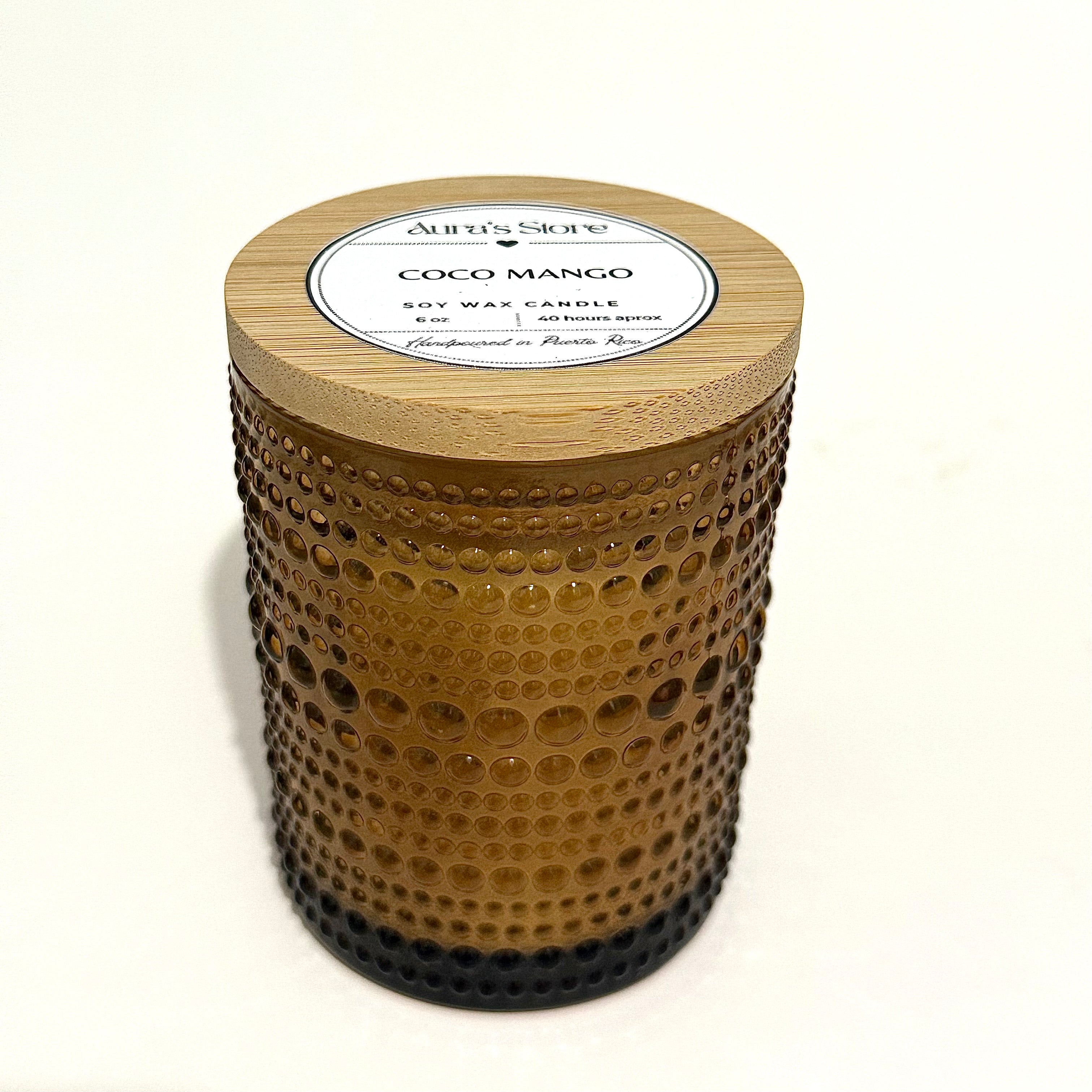 Coco Mando 6 oz Soy Wax Candle